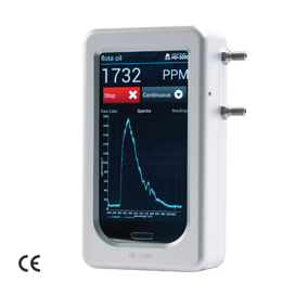 Handheld oil in water analyser HD-1000 from advanced sensors