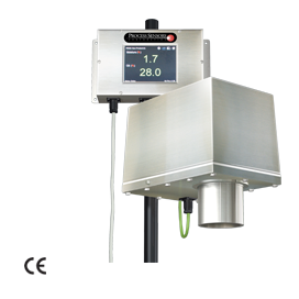 Stainless steel NIR moisture gauge for the food industry MCT466-SF from Process Sensors